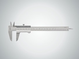 16 FN posuvné měřítko 150 mm nonius 0,05 mm, posuvové kolečko